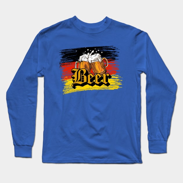 German beer Long Sleeve T-Shirt by Goddamn10